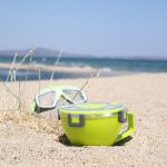 Πράσινο Φαγητοδοχείο Thermos 850ml | Με Χώρισμα