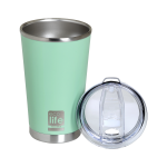 Mint Coffee Thermos 370ml | Διαφανές Καπάκι
