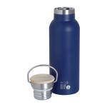 Indigo Blue Thermos 500ml | Bamboo Lid