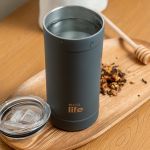Stone Grey Coffee Thermos 500ml