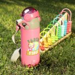 Kids Thermos 'Masha - Earth First' 400ML (magenta)