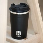 Dark Grey Coffee Thermos 370ml