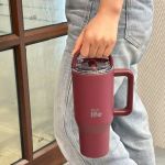 Cranberry 900ml (2Handles Lid)