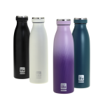 Slim White Thermos 1lt