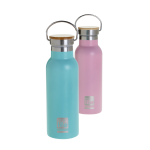 Pink Thermos 500ml | Bamboo Lid