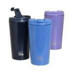 Βlue Black (Matte) Coffee Thermos 370ml