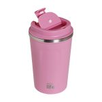 Rose Pink Coffee Thermos 370ml