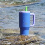 Blue Purple 900ml (2Handles Lid)