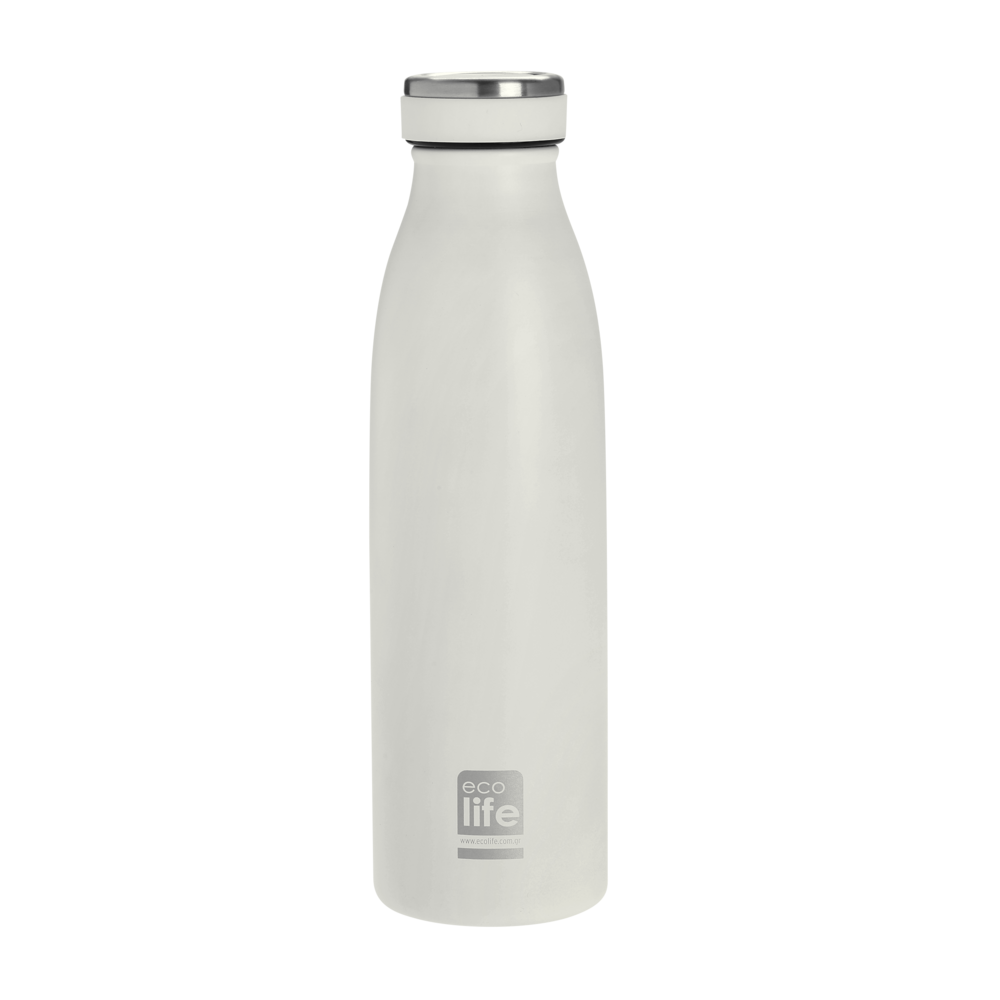 Slim White Thermos 500ml