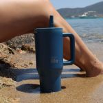 Blue Marine 900ml (2Handles Lid)