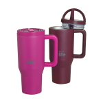 Neon Magenta 900ml (2Handles Lid)