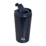 Βlue Black (Matte) Coffee Thermos 370ml