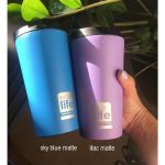 Sky Blue (Matte) Coffee Thermos 370ml