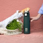 Dark Green Thermos 550ml | Με Infuser