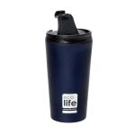 Βlue Black (Matte) Coffee Thermos 370ml