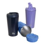 Βlue Black (Matte) Coffee Thermos 370ml
