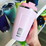 Rose Pink Coffee Thermos 370ml