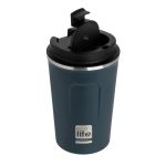 Dark Blue Coffee Thermos 370ml