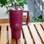 Cranberry 900ml (2Handles Lid)