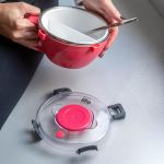 Ροζ Φαγητοδοχείο Thermos 850ml | Με Χώρισμα