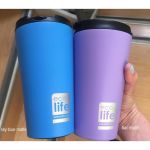 Sky Blue (Matte) Coffee Thermos 370ml