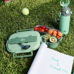 Πράσινο Φαγητοδοχείο 1Lt | 3 Θέσεων