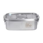 Ανοξείδωτο Φαγητοδοχείο 1lt Μονού Τοιχώματος (Ανοξείδωτο Καπάκι)