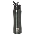 Black Thermos 550ml | Eσωτερικό Καλαμάκι