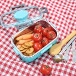Ορθογώνιο Φαγητοδοχείο 850ml Μπλε