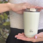 Pure Cream Coffee Thermos 360ml