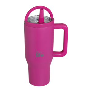 Neon Magenta 900ml (2Handles Lid)