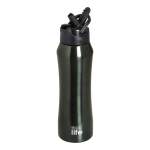 Black Thermos 550ml | Eσωτερικό Καλαμάκι