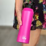Pink Thermos 550ml | Eσωτερικό Καλαμάκι