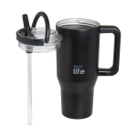 Rich Black 900ml (2Handles Lid)