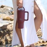 Cranberry 900ml (2Handles Lid)