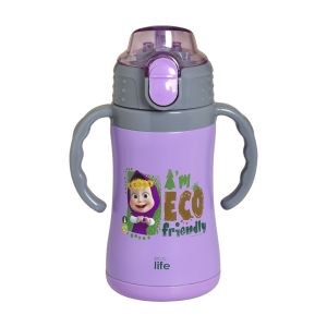 Kids Thermos 'Masha -Eco Friendly' 300ML (lilac)