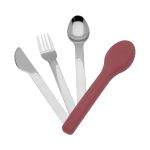 Dusty Red Cutlery Set